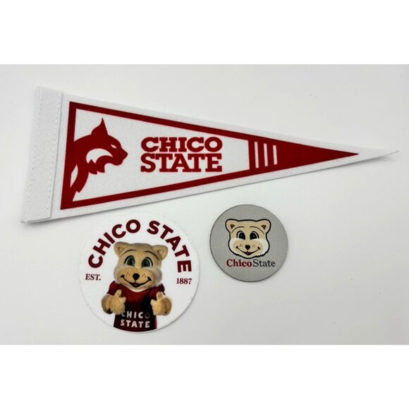 Unbranded Other - California State University Chico Sticker Decal Mini Penant Lot Dorm Decor